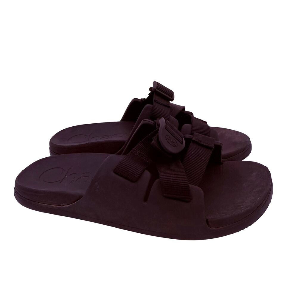 Chaco Kids Youth Chillos Black Slides Sandals Size 4